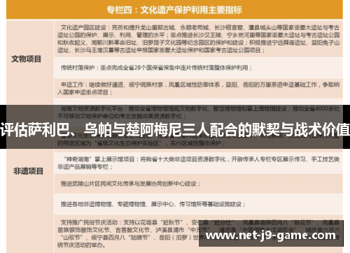 评估萨利巴、乌帕与楚阿梅尼三人配合的默契与战术价值