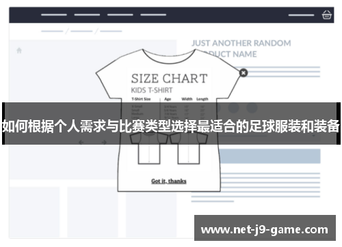 如何根据个人需求与比赛类型选择最适合的足球服装和装备